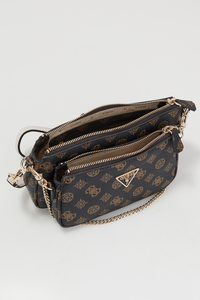 Noelle Double Zip Crossbody Bag