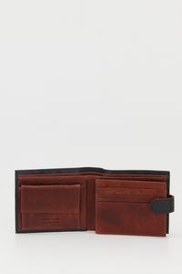 RFID Leather Tab Wallet