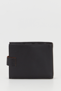 RFID Leather Tab Wallet