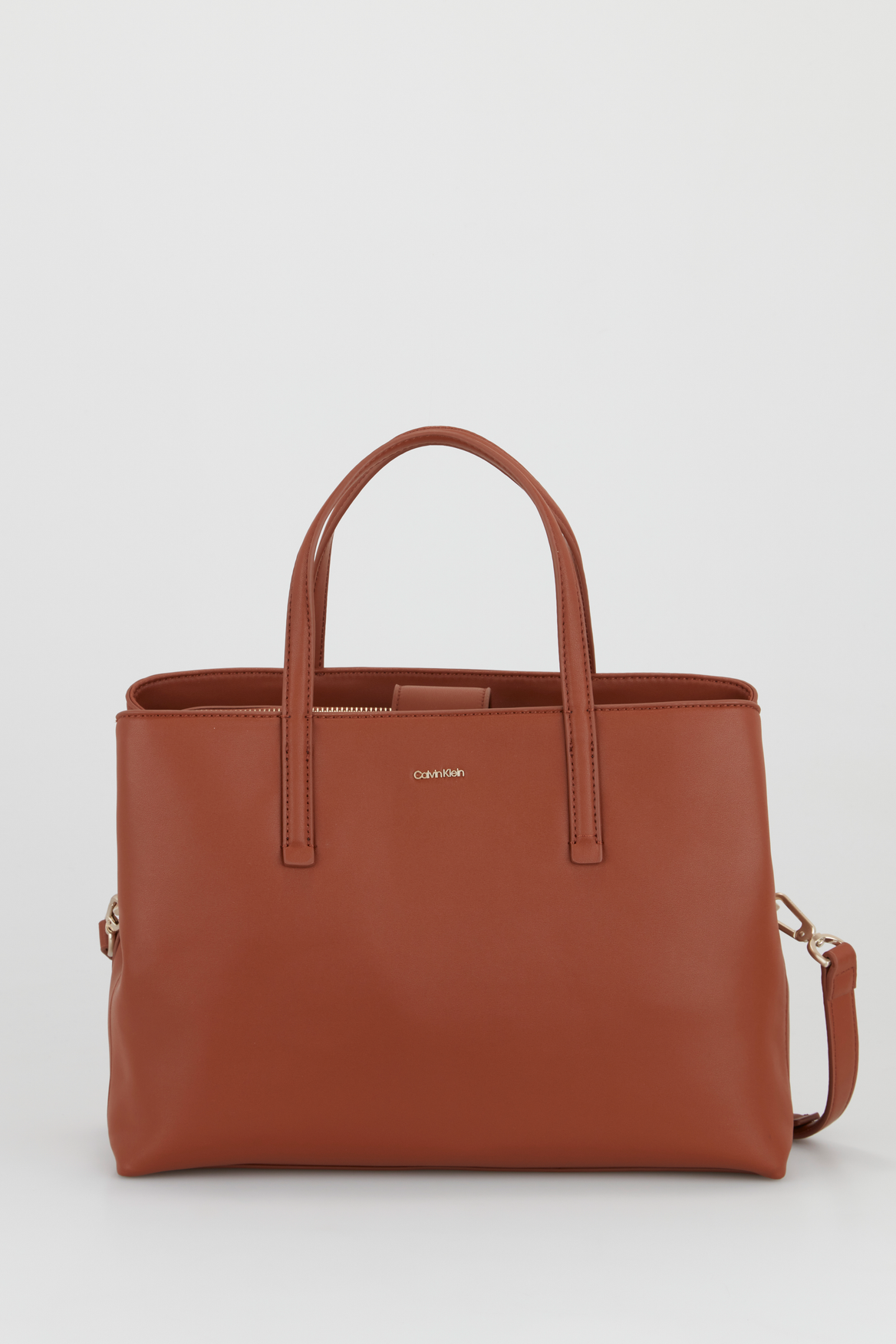 Calvin klein tote brown Clearance