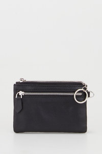 Leather Coin & Key Wallet