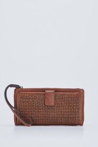 Wilma Leather Tab & Wrist Wallet