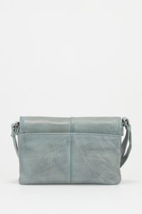 Alba Leather Small Flapover Bag