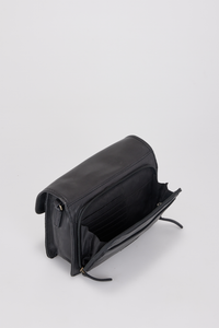 Gwen Leather Stitch Flapover Bag