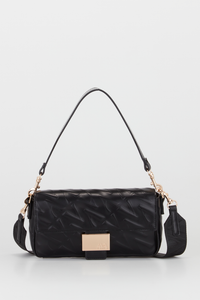 Nova Embossed Shoulder Bag