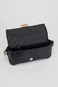 Nova Embossed Shoulder Bag