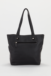 Contrast Stitch Tote Bag