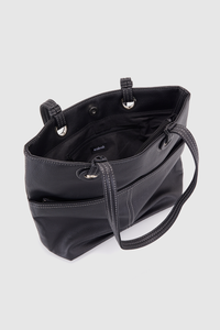 Contrast Stitch Tote Bag