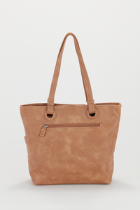 Contrast Stitch Tote Bag