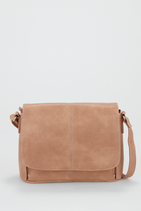 Contrast Stitch Crossbody Bag
