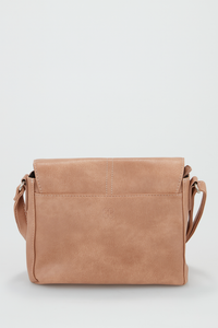 Contrast Stitch Crossbody Bag