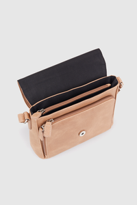 Contrast Stitch Crossbody Bag