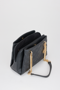 Quilted Small Tote Bag