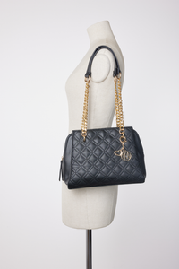 Quilted Small Tote Bag