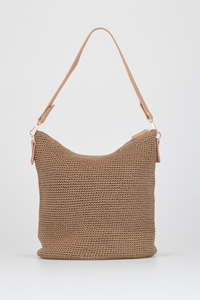 Rayon Crochet Bucket Bag