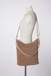 Rayon Crochet Bucket Bag