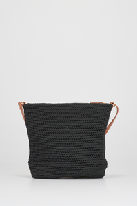Rayon Crochet Crossbody Bag