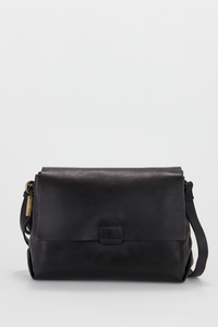 Piper Leather Flapover Bag