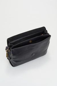 Piper Leather Flapover Bag