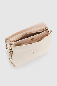 Piper Leather Flapover Bag