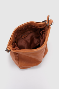 Mia Leather Hobo Bag