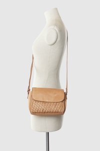 Zurra Leather Flapover Bag