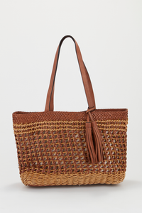Eva Leather Tote Bag
