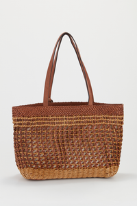 Eva Leather Tote Bag