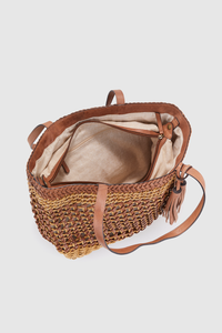 Eva Leather Tote Bag