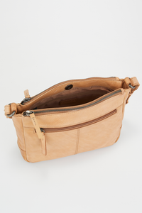 Zurra Leather Crossbody Bag