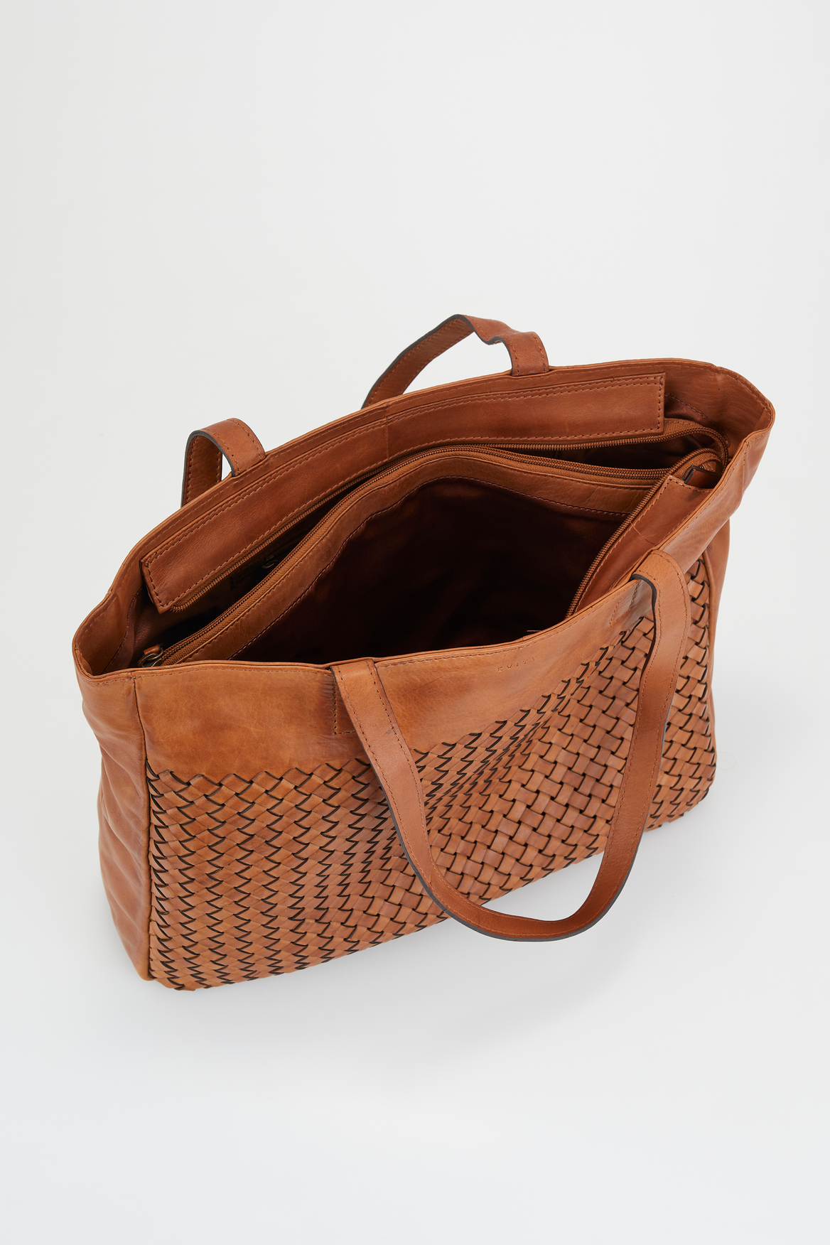 Evity Palma Leather Tote Bag Strandbags Australia