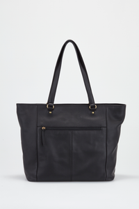 Eli Leather Tote Bag