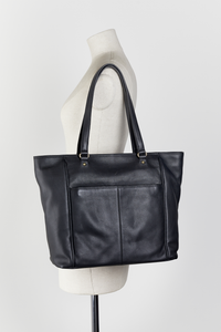 Eli Leather Tote Bag
