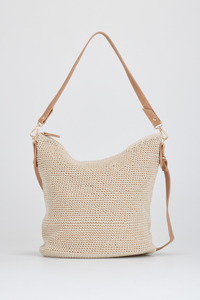 Rayon Crochet Bucket Bag