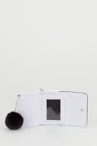 Small Two Tone Trifold Wallet