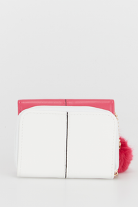 Small Two Tone Trifold Wallet