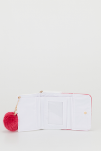 Small Two Tone Trifold Wallet