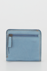 Maya Leather Press Stud CC Wallet