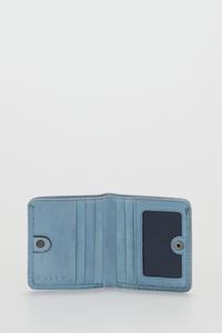 Maya Leather Press Stud CC Wallet
