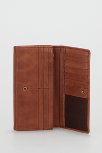 Fiona Leather Large Wallet