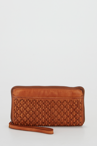 Cleo Leather Zip Around Wallet