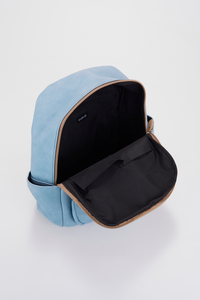 Two Tone Zip Backpack