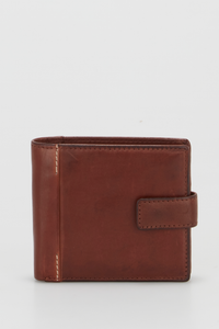 RFID Harris Leather Tab Wallet