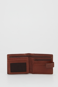 RFID Harris Leather Tab Wallet