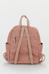 Two Tone Zip Backpack