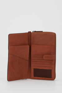 Brianna Leather Travel Wallet