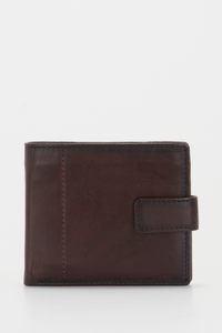 RFID Leather Tab Wallet