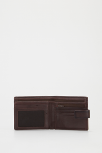 RFID Leather Tab Wallet