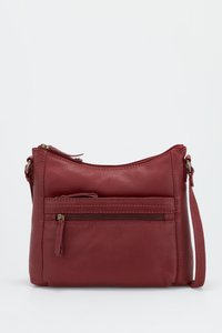 Ana Leather Crossbody Bag