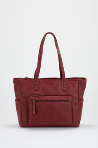 Ana Leather Tote Bag